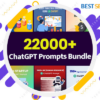 22000+ ChatGPT Prompts Bundle