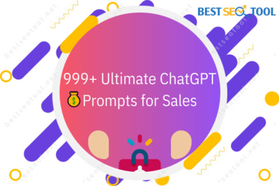 Ultimate ChatGPT Prompts For Sales