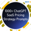 ChatGPT SaaS Pricing Strategy Prompts