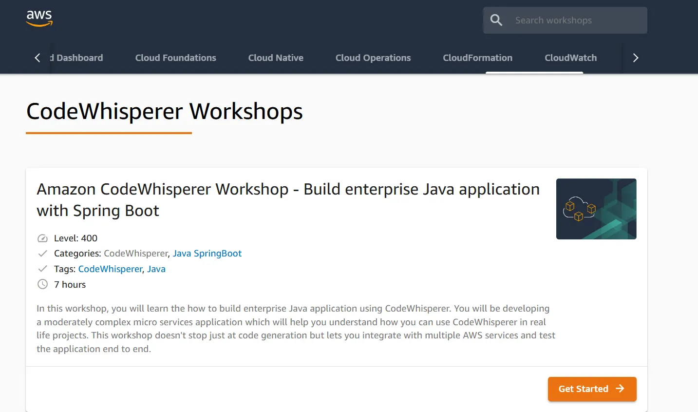 Amazon CodeWhisperer