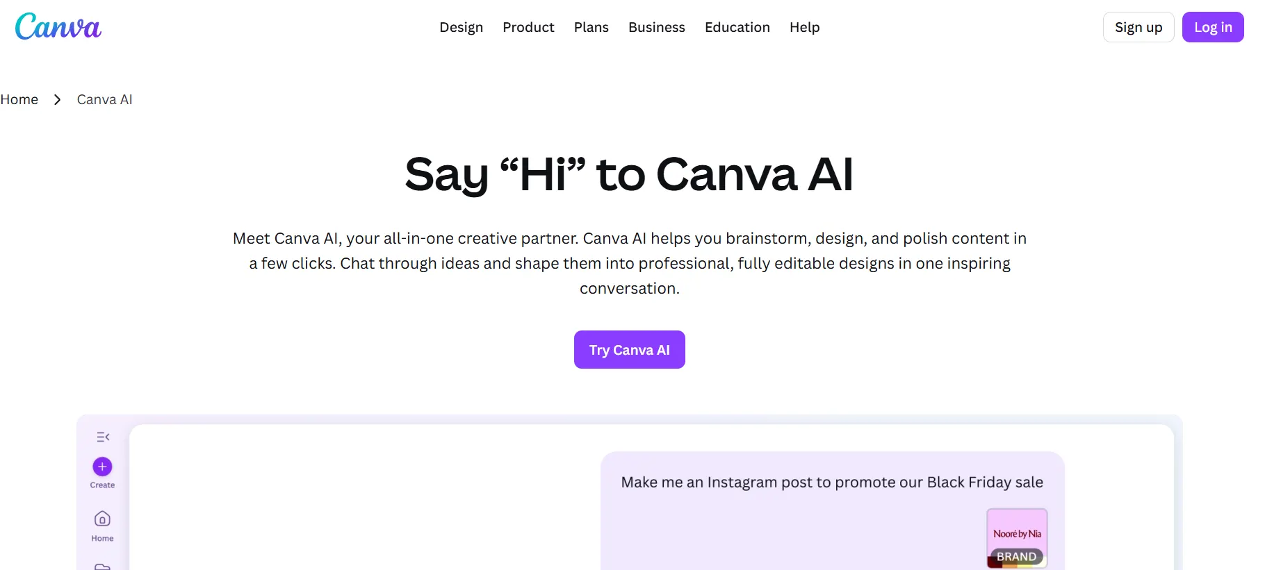 Canva AI