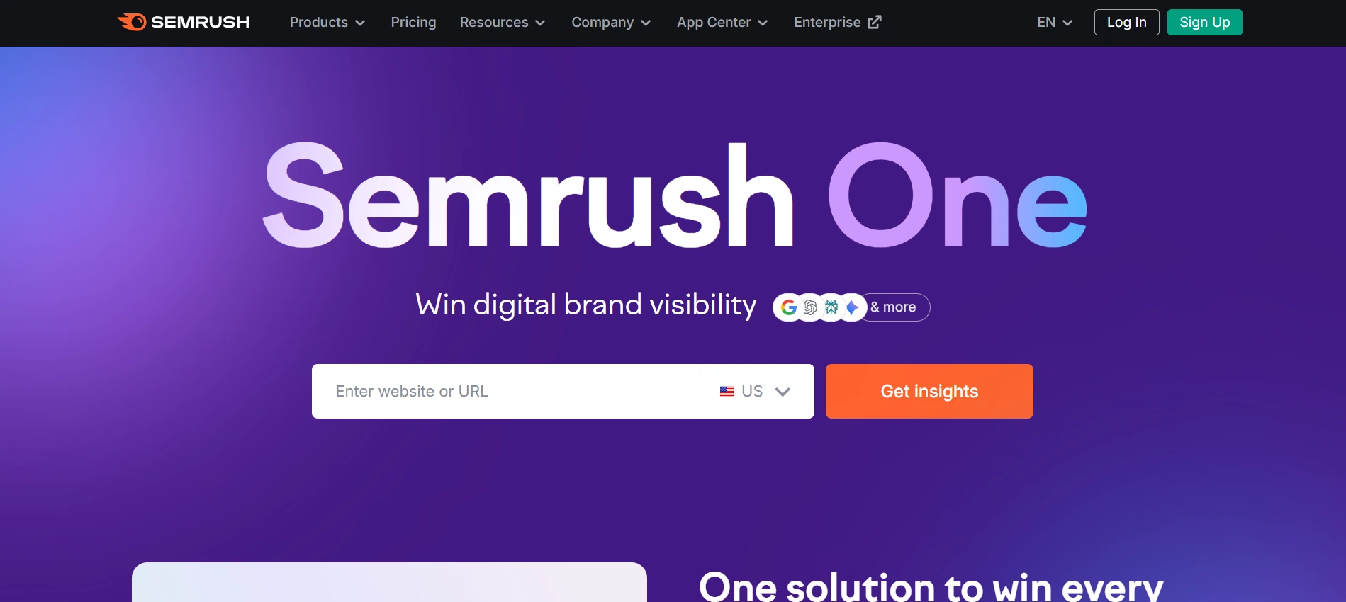 Semrush One