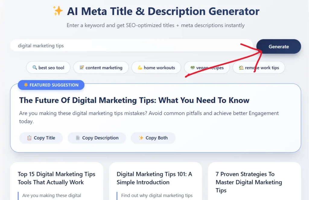 seo meta title generator ai