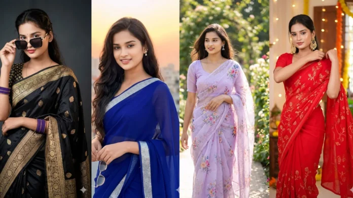 prompt for gemini ai girl in saree