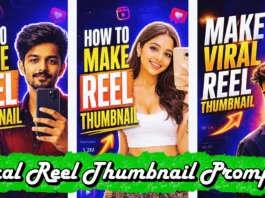 reel thumbnail prompts