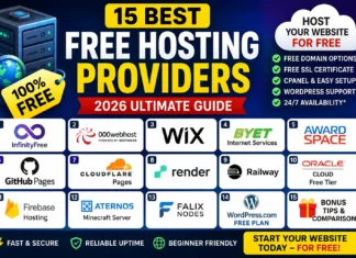 15 Best Free Hosting Services in 2026 (Free Domain, SSL, WordPress & cPanel) Best Free Hosting Sites in 2026 With Free SSL, cPanel & Domain