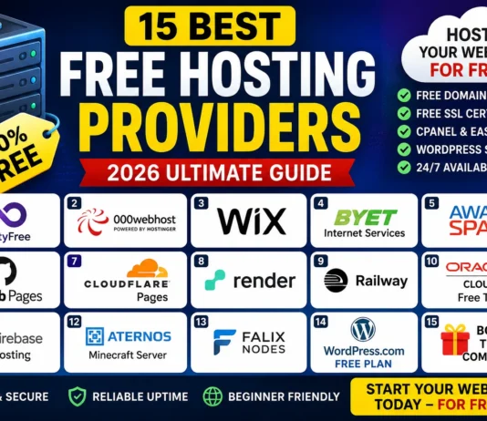 Best Free Hosting Sites in 2026 With Free SSL, cPanel & Domain