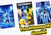 Argentina Prompt Gemini: 12 Viral Football Jersey AI Prompts to Create Cinematic Photos in 2026 argentina prompt gemini