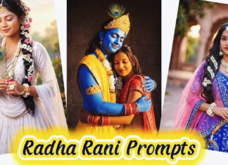 Best Prompt for Radha Rani Look for Girl (2026) – Viral Gemini AI Photo Prompts prompt for radha rani look for girl
