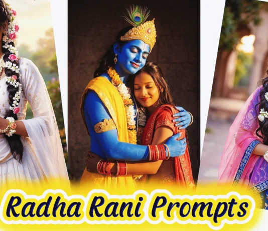 prompt for radha rani look for girl