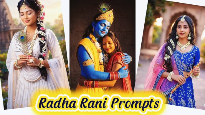 prompt for radha rani look for girl