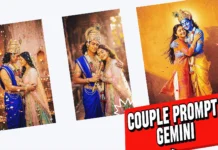 radha krishna couple prompt for gemini ai