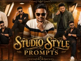Trending studio style photo prompts