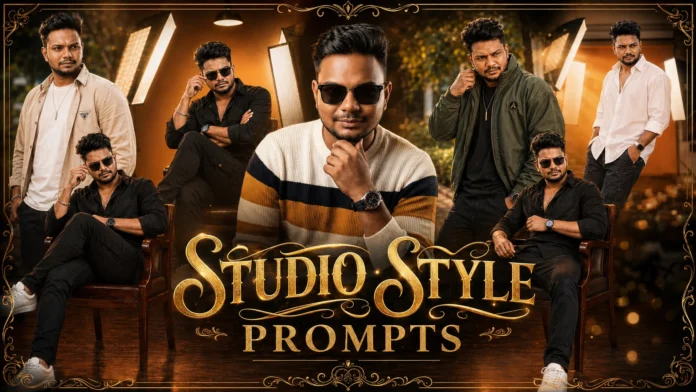 Trending studio style photo prompts